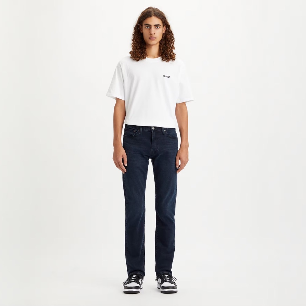 levi's premium 511 man dark blue